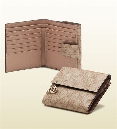 gucci supreme canvas wallet